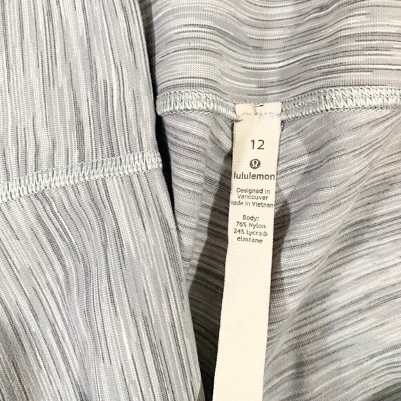 Lululemon wunder under hi-rise tight ombre melange full-on luon 28" - Picture 7 of 11